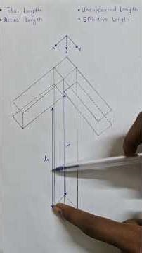 Total Length vs Effective Length of Column | Actual & Unsupported Length Explained |