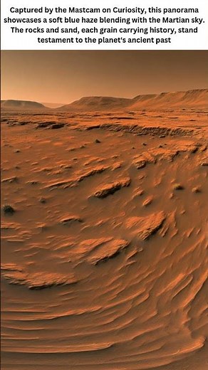 breathtaking beauty of Mars with a real high-resolution panorama captured by NASA's Curiosity Rover