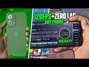 🧐Finally Real ZERO Lag Problem+120 Fps Unlock In Bgmi/pubg In Any Phone [Best Gfx Tool Lag Fix]