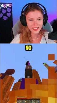 The LAVA is RISING but I get HACKS 👀 (Minecraft Lava Rising) #shorts