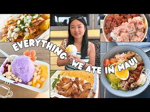 Maui's Best Local Eats and Hidden Gems | our 5th anniversary trip + first time in Hawaii 🌺