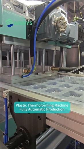 High-Speed PP Food Container Production | 25 Cycles/Min Full Auto Plastic Thermoforming Machine