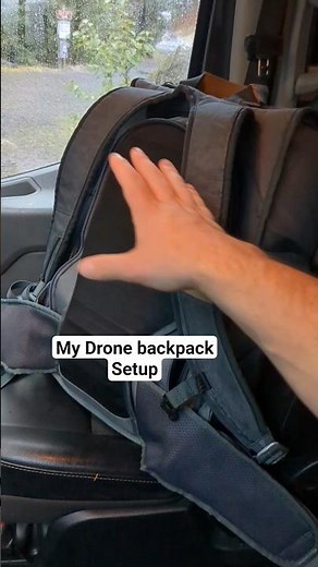 My DJI Drone backpack setup for Adventures