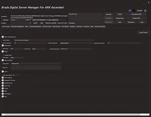 ARK Ascended Server Manager v1.2.3.51 by JustSomeBritishGuy