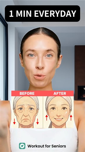 Face yoga👉[https://seniorworkout.onelink.me/wrrF/2ttjkrp1](https://seniorworkout.onelink.me/wrrF/2ttjkrp1) #faceyoga #homeworkout #seniors #energy #healthy | Workout for Seniors