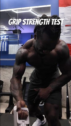 Grip Strength Test - Can I Break It?🥶 #gripstrength #dynamometer #grip #shorts