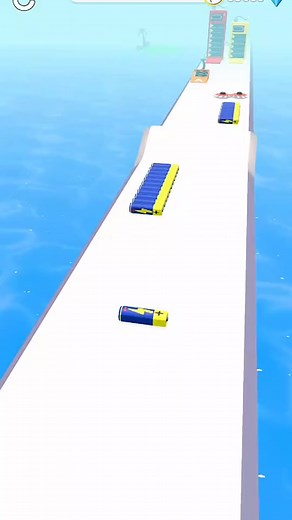Exciting Mobile Game Gameplay Over Water Obstacles
