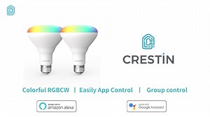 Watch CRESTIN Smart WiFi Flood Light Bulbs on Amazon Live