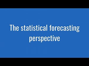 1.9: The statistical forecasting perspective