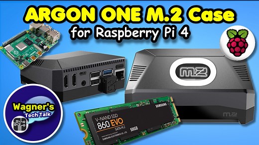 Watch Argon ONE V2 M.2 SATA SSD Raspberry Pi 4 Case&colon; Full Setup on Amazon Live