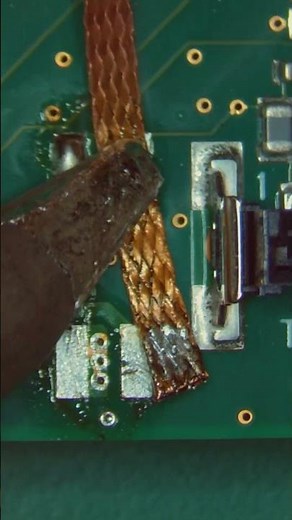 Common Mode Choke Replacement: Essential Rework Guide #mobile #diycrafts#computer#soldering #iphone