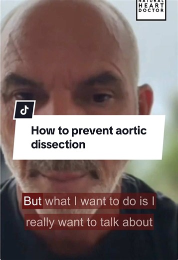 How to prevent aortic dissection: the 100‑Year Heart method… to watch the entire live stream click here https://streamyard.com/sv4nsa5d3nmb 🫀