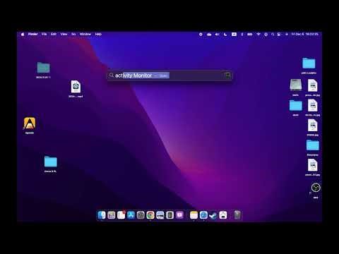 How to check RAM usage on an Apple iMac