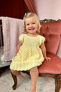 Josephine Crochet Baby Dress Pattern – Heirloom Design (PDF Pattern) - Etsy UK