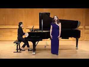 Michaela Larsen, mezzo soprano: "I canti della sera" (Francesco Santoliquido) - SUNY-SB