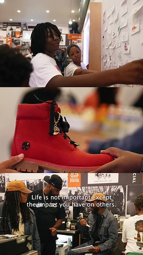 We went three for three in Charlotte with our third Timberland 50 x CNSTNT DVLPMNT Youth Design Workshop because it was also a homecoming for CNSTNT DVLPMNT founder, Chris Dixon. ​ ​ 20 students joined us at @beSocial to learn about careers in the footwear design industry and work with Timberland Designers to create their own 6-inch boot designs. ​ ​ Baltimore and New York are up next 👀​ ​ #Timberland50​ #BuiltForTheBold​ #butters #community #giveback