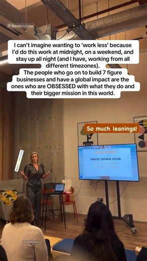 Anyone telling you that you can build a 6-7 figure business while ‘only working 3 hours a day’ is