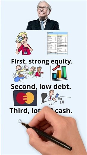 How Warren Buffett Reads a Balance Sheet 📊