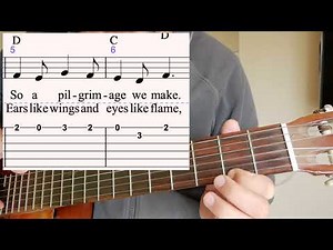 Pilgrim's Song - guitar tutorial