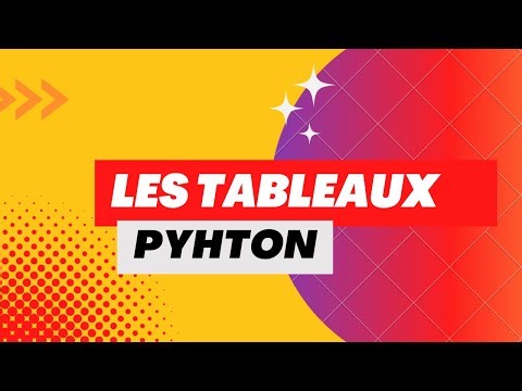Parcourir un tableau en python 1/3