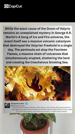 What REALLY Destroyed VALYRIA? | Game of Thrones Lore Explained #gameofthrones