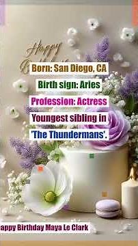 Chloe from The Thundermans! | Maya Le Clark