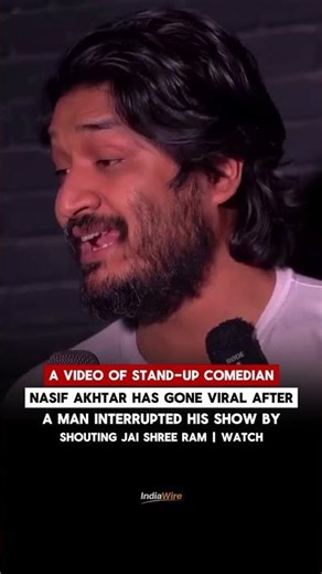 Stand-up show interrupted, comedian’s calm reply sparks online debate #Shorts