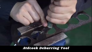 Swivel Deburring Tool with 10 Extra High Speed Steel Mixed Blades, Deburring Tools for Metal, Resin, PVC Pipes, Copper, Plastic - Deburring Tool 3D Printing, 3D Print Tools