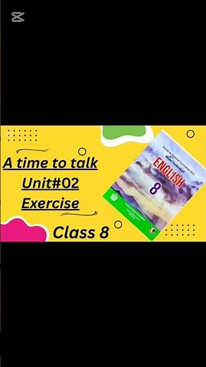 English grade 8 unit 2