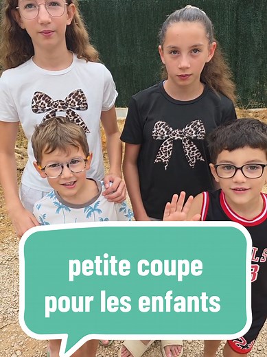 Petite coupe de cheveux pour la rentrée scolaire