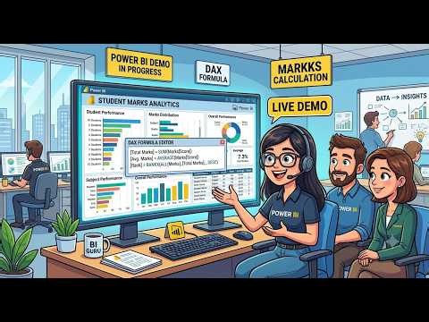 📊 Power BI(Data Analytics) | Dynamic Grade Mapping Using DAX in Power BI