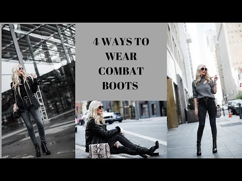 4 Ways to Wear Combat Boots | Fashion Over 40