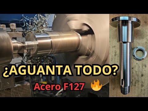 Nadie te enseña esto del torno convencional… Bulón F127 y ruedas de nylon paso a paso