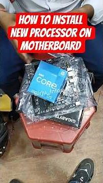 How To Install New Processor On Motherboard|How To Install CPU In PC|How To Install Processor in PC