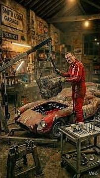 Full Restoration of a Legendary Ferrari 250 TR – From Rust to Perfection