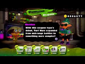 Splatoon - Weapons Shop