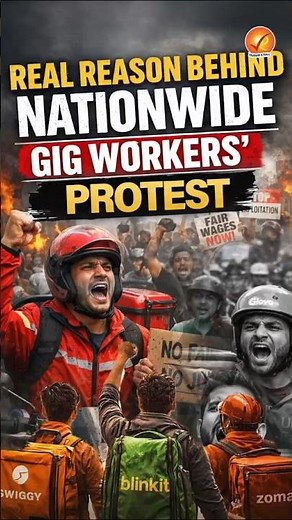 Real Reason Behind India’s Gig Workers’ Nationwide Strike | Swiggy–Zomato Delivery Protest Explained