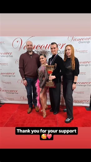 World Dance Co. on Instagram: "Kids Latin Ballroom at World Dance Co.✨ We are incredibly proud of our teachers Liza & Bogdan — congratulations on your 1st place win at the ballroom dance competition in Vancouver! 🏆💃🕺 Your dedication, talent, and passion truly inspire us and our students. Our Kids Latin Ballroom – Winter / Spring Program is led by champions and includes: ✨ Cha-Cha ✨ Rumba ✨ Samba ✨ Paso Doble ✨ Jive 👧🧒 Ages: 6–11 years 🆓 First class FREE 📅 Class schedule: • Tuesdays at 4:5