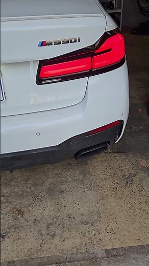 #m550i #g30 Resonator delete cold start