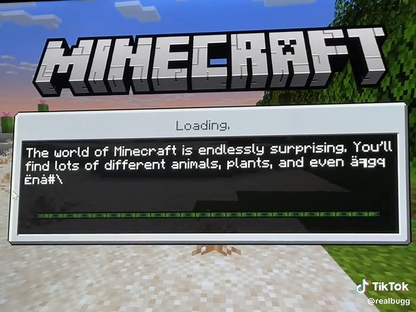 Exploring the Minecraft Splash Screen Design