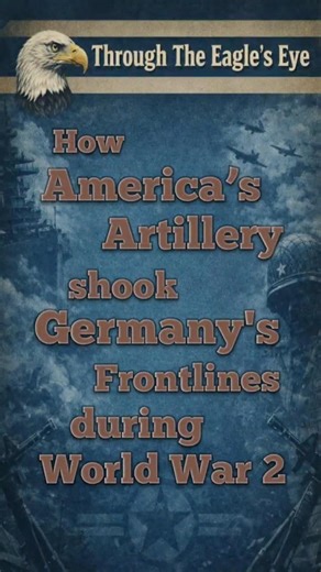 How America’s Artillery Shook Germany’s Frontlines During WW2? #shorts #ww2