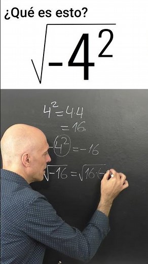 QUÉ ES RAÍZ CUADRADA DE MENOS 4 AL CUADRADO. Matemáticas Básicas