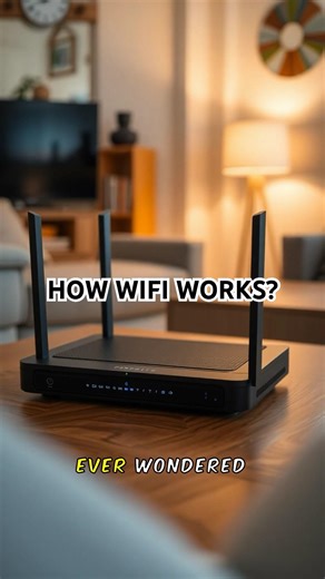 Your Wi-Fi isn’t magic… but it feels like it 😳Here’s how it REALLY works 👇