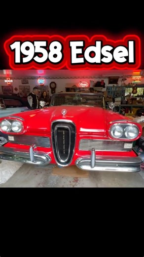 58 Edsel convertible - the car nobody wanted #ClassicCars #History