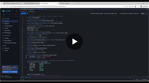 #snowflake #cortexanalyst #ai #genai #dataanalytics #semanticlayer | Malek A