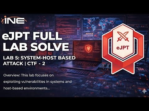 INE | eJPT | System Host Based Attacks | CTF - 2