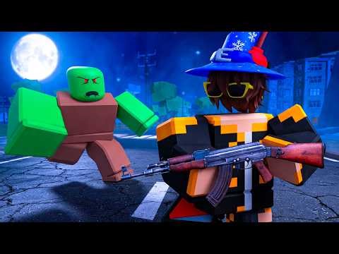 SOBREVIVÍ 100 DÍAS A UN APOCALIPSIS ZOMBIE en ROBLOX... (JUEGO COMPLETO)