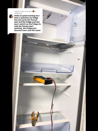 Replying to @Mummy bear🐻 more questions #fridge #teoubleshooting #fridgecheck #creatorsearchinsights #tiktok