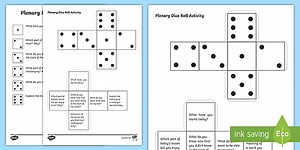 Plenary Dice Roll Activity
