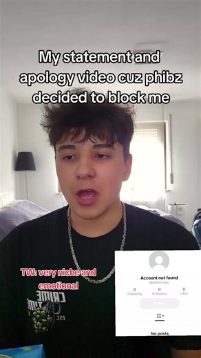 Phibz Blocks Me: My Apology and Emotional Reflection